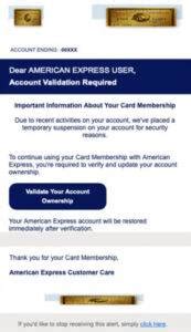 american express scam call